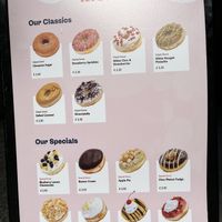 Menu  at Brammibal's Donuts - Potsdamer Platz in Berlin