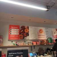 The menu at Brammibal's Donuts - Potsdamer Platz in Berlin