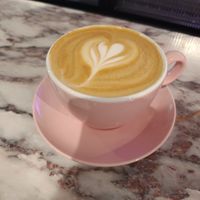 Latte at Brammibal's Donuts - Potsdamer Platz in Berlin