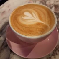 Oat latte at Brammibal's Donuts - Potsdamer Platz in Berlin