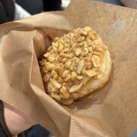 Peanutbutter jelly donut  at Brammibal's Donuts - Potsdamer Platz in Berlin