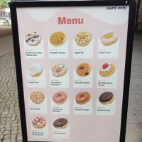 28.06.2024 menu at Brammibal's Donuts - Potsdamer Platz in Berlin