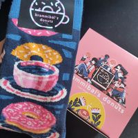 Fansocken at Brammibal's Donuts - Potsdamer Platz in Berlin