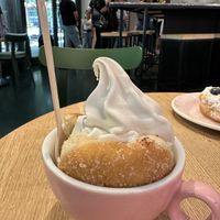 Soft serve (vegan soft ice cream).  at Brammibal's Donuts - Potsdamer Platz in Berlin