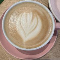 Cappuccino (Barista Art 2/2 🤪).  at Brammibal's Donuts - Potsdamer Platz in Berlin