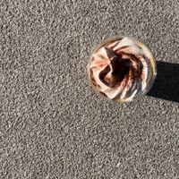 tiramisu latte (september special)   at Brammibal's Donuts - Potsdamer Platz in Berlin