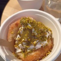 Pistachio icecream at Brammibal's Donuts - Potsdamer Platz in Berlin