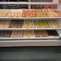 Look at all those donuts !  at Brammibal's Donuts - Potsdamer Platz in Berlin