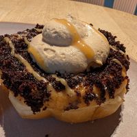 Brownie cheesecake at Brammibal's Donuts - Potsdamer Platz in Berlin