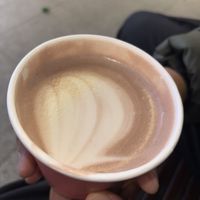 Hot chocolate  at Brammibal's Donuts - Potsdamer Platz in Berlin