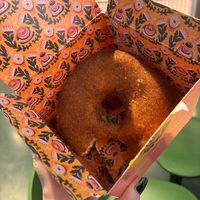 We picked just one donut, the very basic cinnamon cuz I had to be careful with my blood sugar spike.????    at Brammibal's Donuts - Potsdamer Platz in Berlin