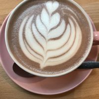 Hot chocolate at Brammibal's Donuts - Potsdamer Platz in Berlin