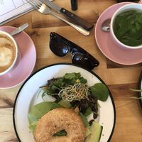 “Tuna” bagel at Brammibal's Donuts - Potsdamer Platz in Berlin