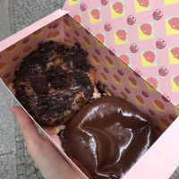 Boston cream is too good 😫 at Brammibal's Donuts - Potsdamer Platz in Berlin