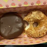 Boston Crème and Salted Caramel at Brammibal's Donuts - Potsdamer Platz in Berlin