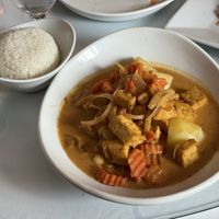 Massamun curry with tofu   at Swadee Thai House in Emmaus