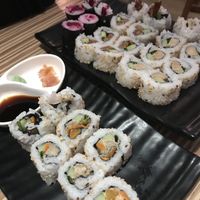 sushi at Sakura Sushi in Auroville