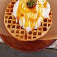 Waffle at Oh My Soul Cafe in Durban