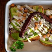 Avo on toast at Oh My Soul Cafe in Durban