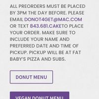 Ordering and pick up info as of 1/25 #Veganuary at The Purple Cow in Hilton Head Island