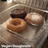 Vegan Doughnuts! at The Purple Cow in Hilton Head Island
