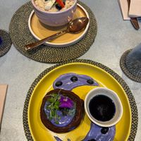 Pancakes and porridge at Yeotown Kitchen in London