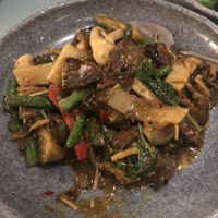 Chilli Eggplant (vegan) at Kinn Niyom in Castle Hill