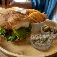 Fala burger at Falafel Brothers - Ebisu in Tokyo