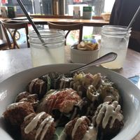 Salad is da bomb  at Falafel Brothers - Ebisu in Tokyo