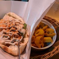 Falafel sandwich at Falafel Brothers - Ebisu in Tokyo