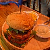 Burger at Falafel Brothers - Ebisu in Tokyo