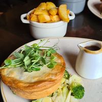 Pie at The Antelope Inn in Lighthorne