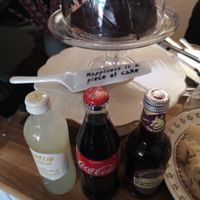 Various cold drinks to choose from! at Jacksonwood Vintage Tea Room in Isle Of Sheppey