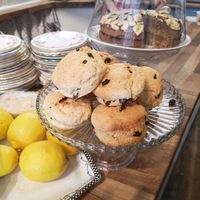 Vegan friendly scones! at Jacksonwood Vintage Tea Room in Isle Of Sheppey
