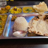 Vegan Thali at Chai Street in Cardiff