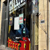 Shop front  at Chai Street in Cardiff