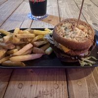 Look at that bun?! Disgusting   at Tiny Rebel in Cardiff