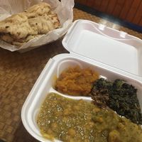 Veggie Roti at Singh's Roti Delight in Lauderdale Lakes
