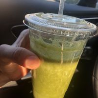 Green juice   at Detoxx Bar in Queens