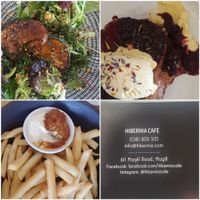 Quinoa salad veganised, French brioche, chips with relish at Hibernia in Adelaide