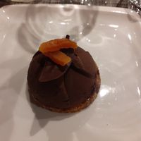 Vegan chocolate mousse at one80 in Mellieha