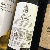 Vegan wine at Papantoniou Supermarket in Paphos