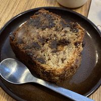 Chocolate chip banana bread   at Grounded in Paris