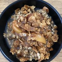 Pêche granola  at Grounded in Paris