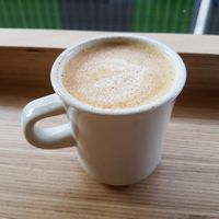 Dirty chai at Grounded in Paris