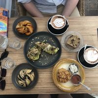 Paprika salted roll on right top  at Grounded in Paris