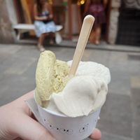   at Bellamia Gelateria Italiana in Barcelona