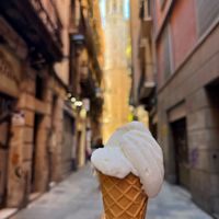   at Bellamia Gelateria Italiana in Barcelona