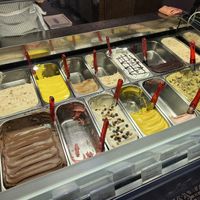 selection  at Bellamia Gelateria Italiana in Barcelona