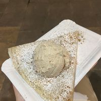 Crêpes 😍  at Bellamia Gelateria Italiana in Barcelona